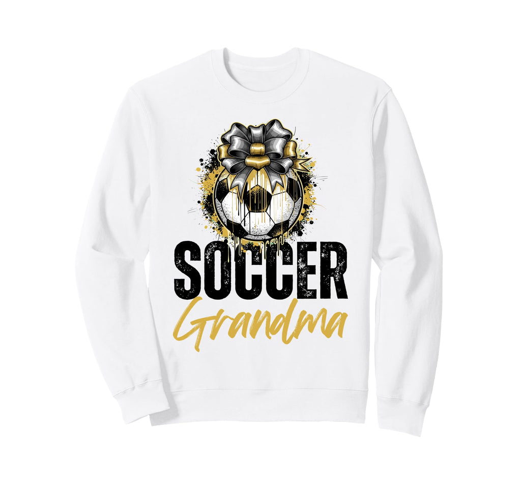 Funny Grandma Proud Soccer Lover Sweatshirt - Aesthetic Graphic for Adults