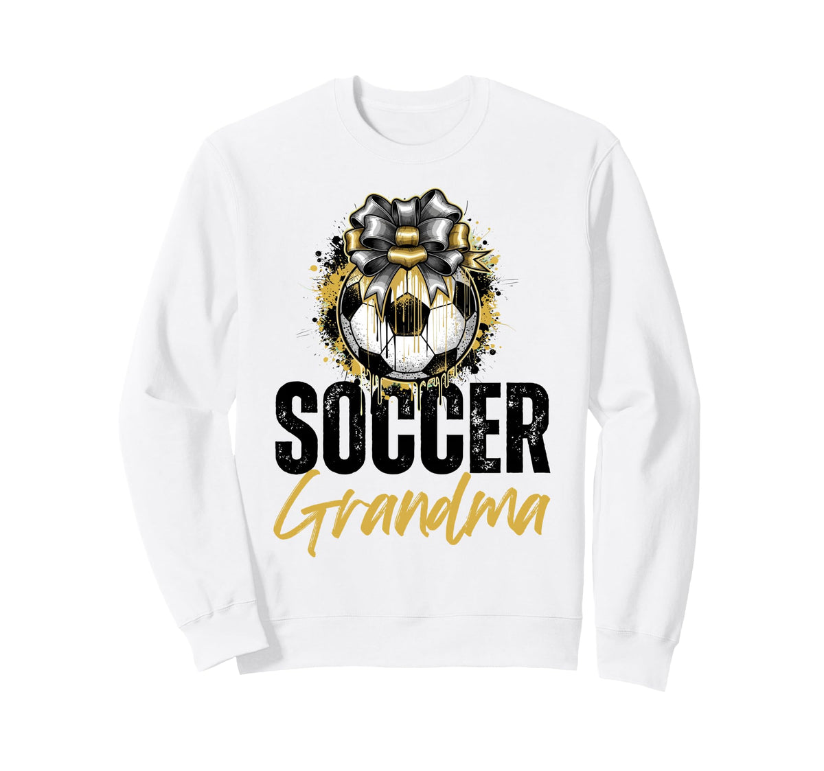 Funny Grandma Proud Soccer Lover Sweatshirt - Aesthetic Graphic for Adults