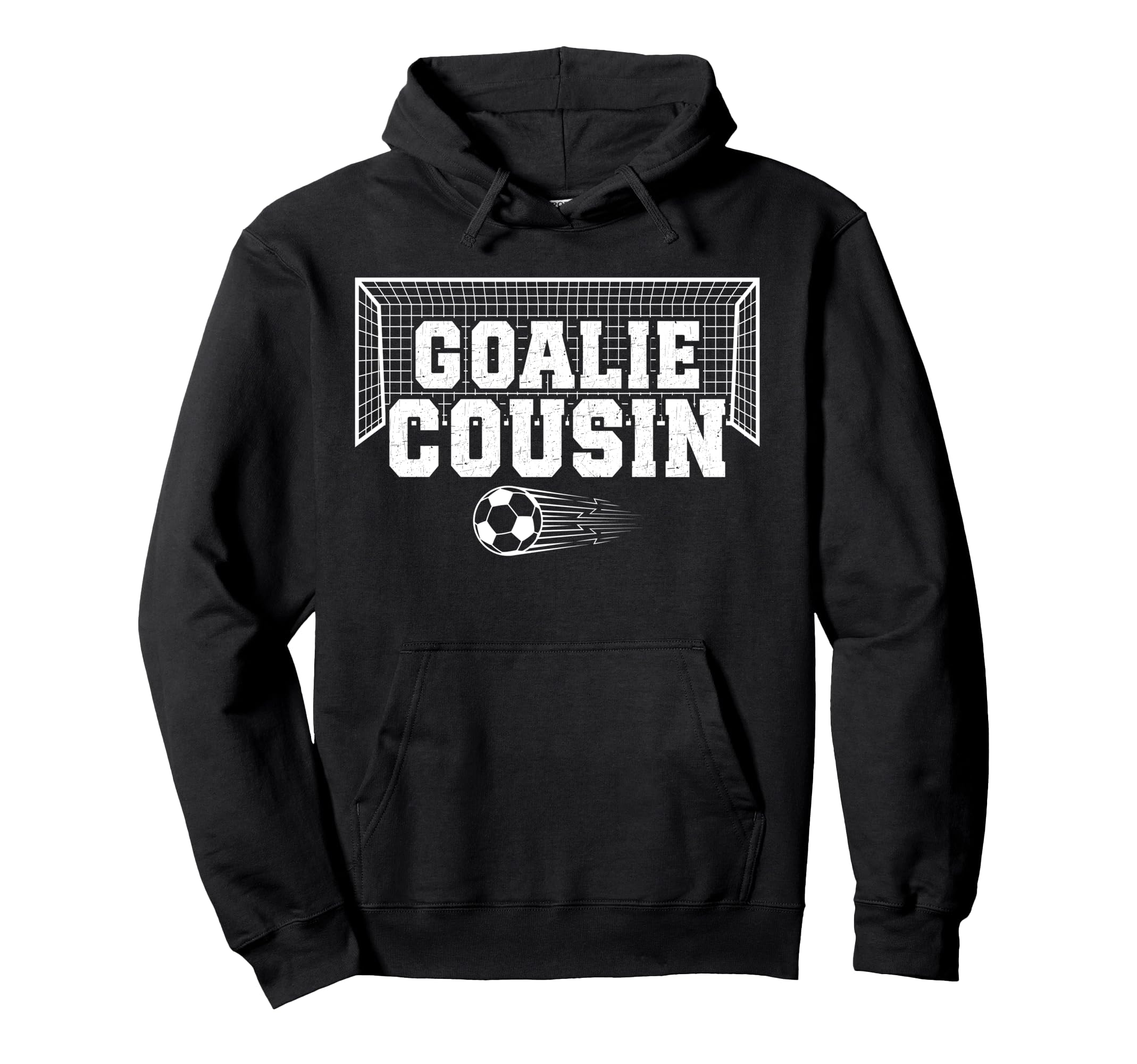 Soccer Goalie Cousin Soccer Keeper Cousin Hoodie - Unique Graphic Unisex