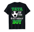Tata Birthday Soccer Stars Outfit T-Shirt - Fun Novelty Design Men Women