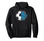 This Loves Soccer Hoodie - Custom Art Print Men Women