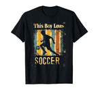 Soccer This Loves Soccer Sports Fan T-Shirt - Graphic Print Unisex