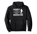 Sorry I Cant My Soccer Team Needs Me Hoodie - Streetwear Style for Adults