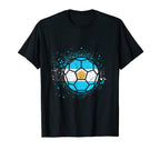 Argentina Fans Argentine Flag World T-Shirt - Trendy Graphic Men Women