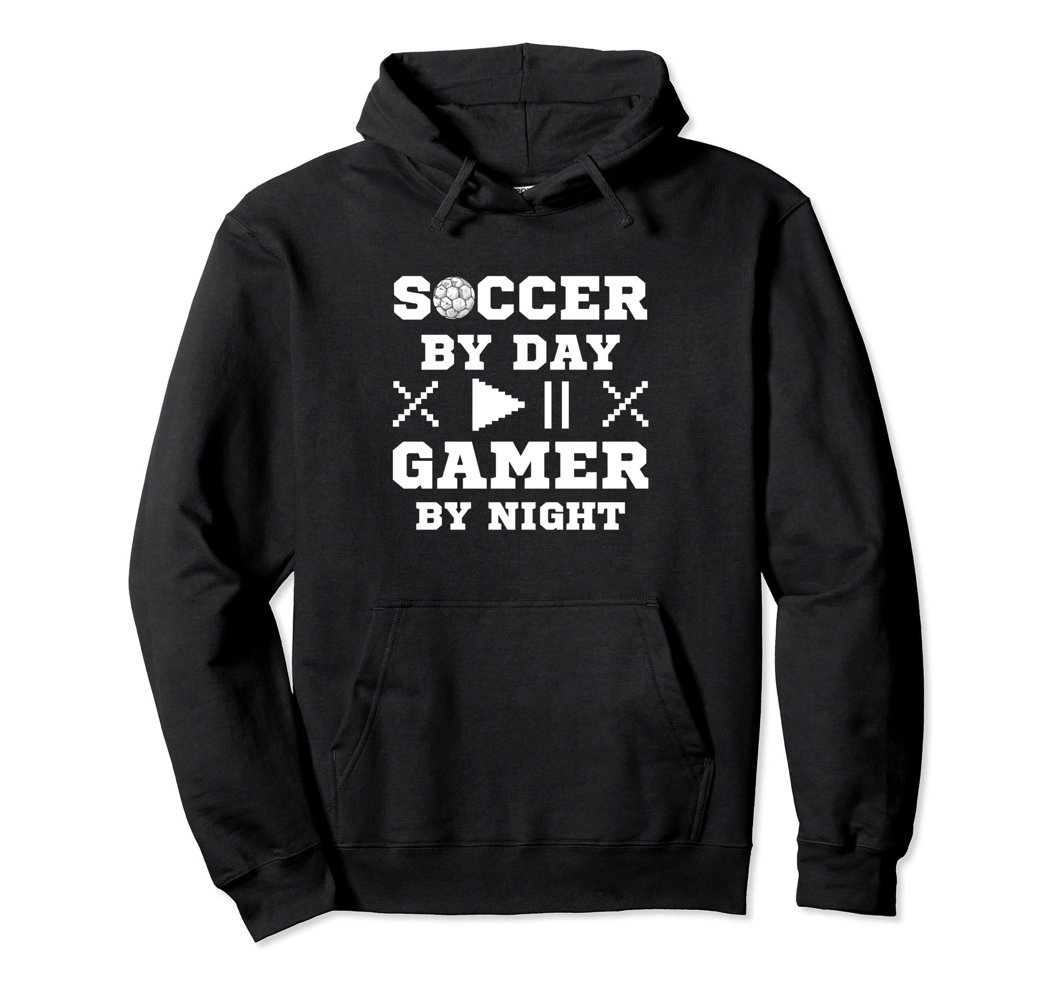 Soccer Day Gamer Night Soccer Player Gifts Hoodie - Graphic Print Men Women
