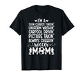 Im Soccer Mom Soccer Player Mama Soccer T-Shirt - Graphic Print Unisex