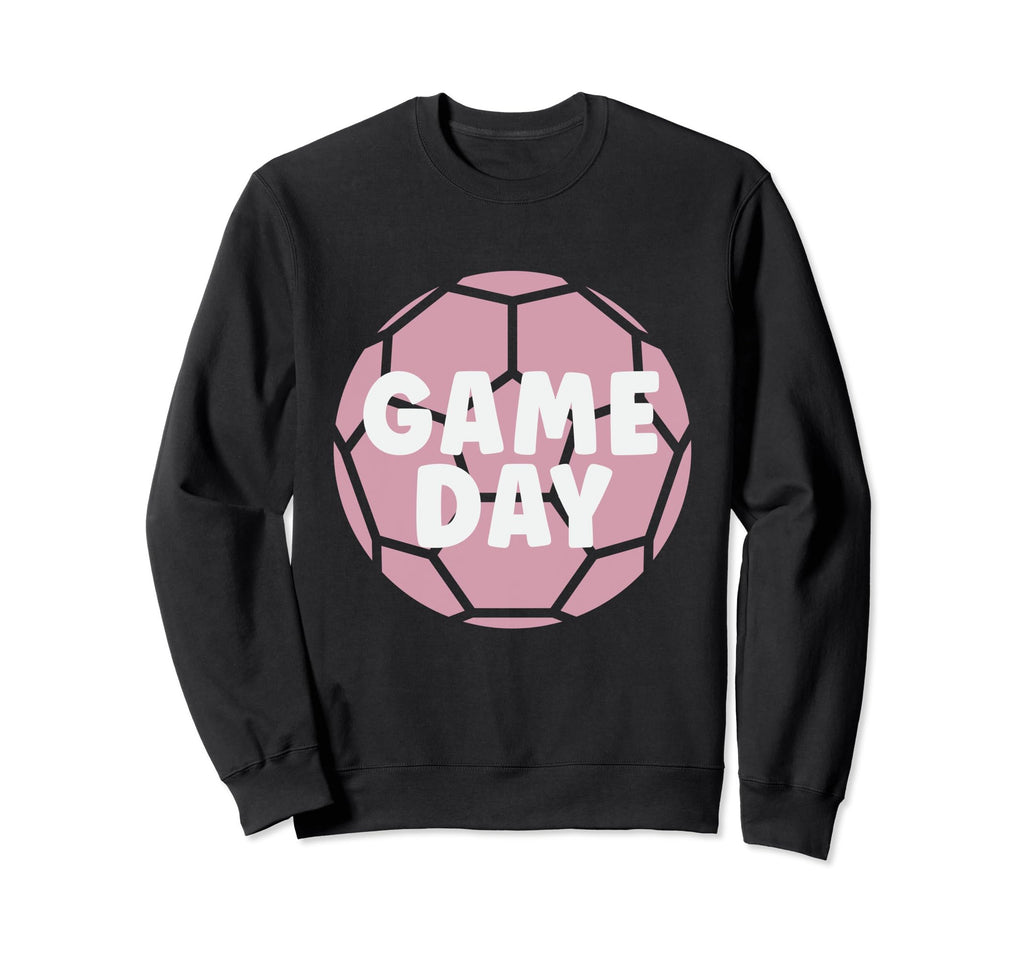 Soccer Game Day Soccer Player Sweatshirt - Casual Everyday Wear Unisex