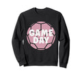 Soccer Game Day Soccer Player Sweatshirt - Casual Everyday Wear Unisex