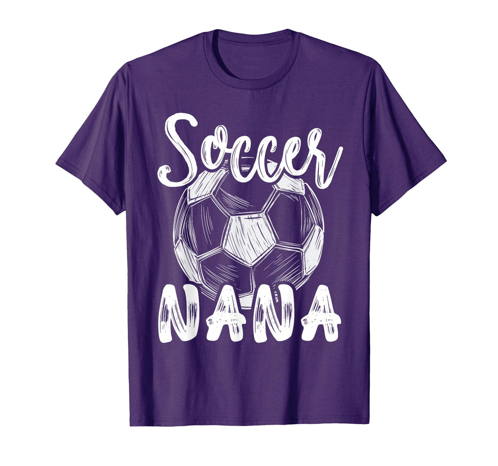 Soccer Nana Family Matching Team T-Shirt - Minimalist Print Men Women