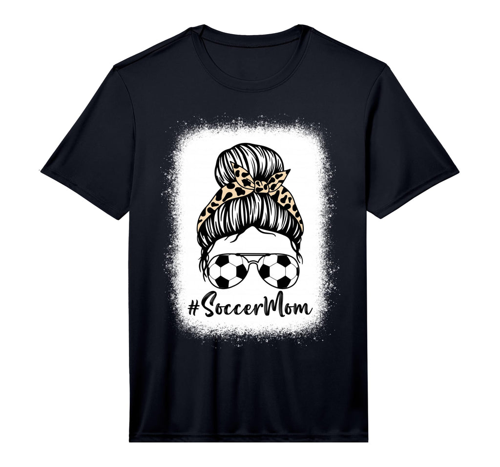 Mens Bleached Soccer Mom Leopard And T-Shirt - Streetwear Style Men Women