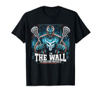 Funny Lacrosse Lacrosse Goalie Lax T-Shirt - Aesthetic Graphic for Adults