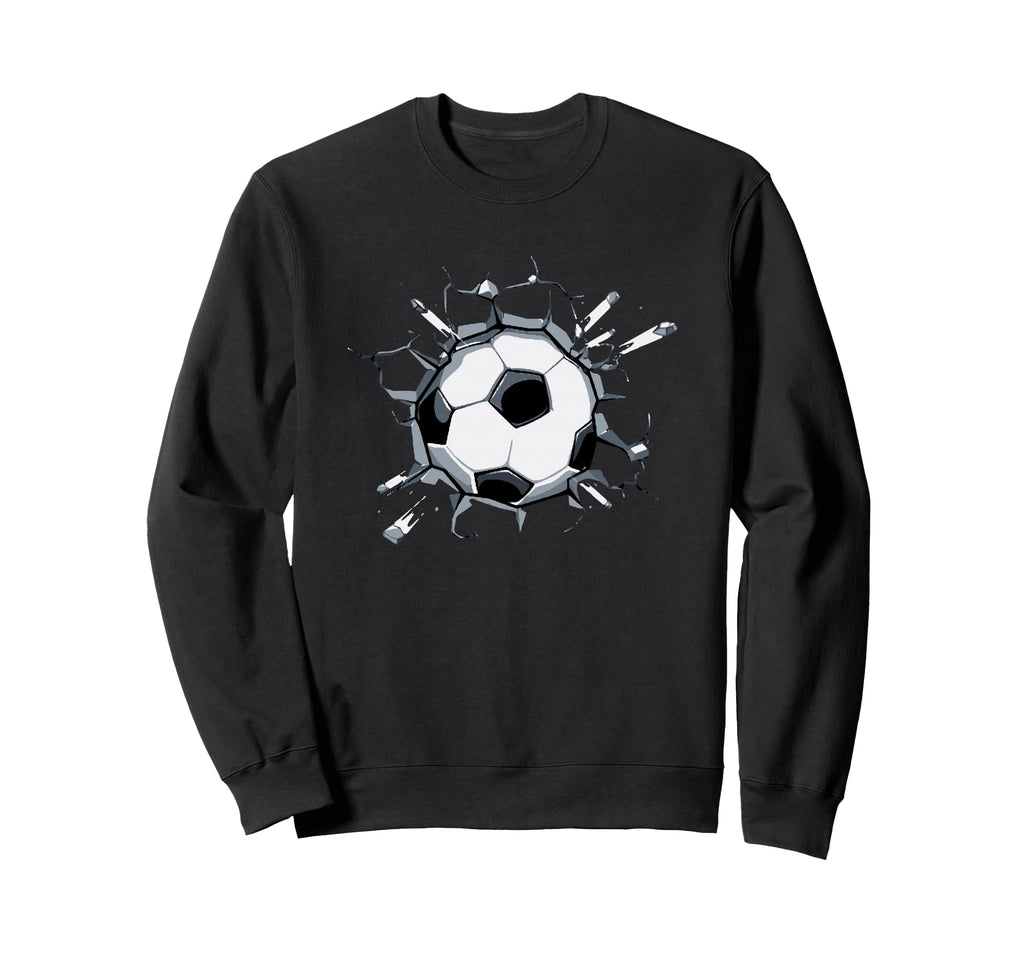 Soccer Ball 3D And Soccer 2026 Sweatshirt - Graphic Print Unisex