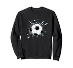 Soccer Ball 3D And Soccer 2026 Sweatshirt - Graphic Print Unisex