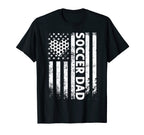 Mens Soccer Dad Father T-Shirt - Casual Everyday Wear Unisex