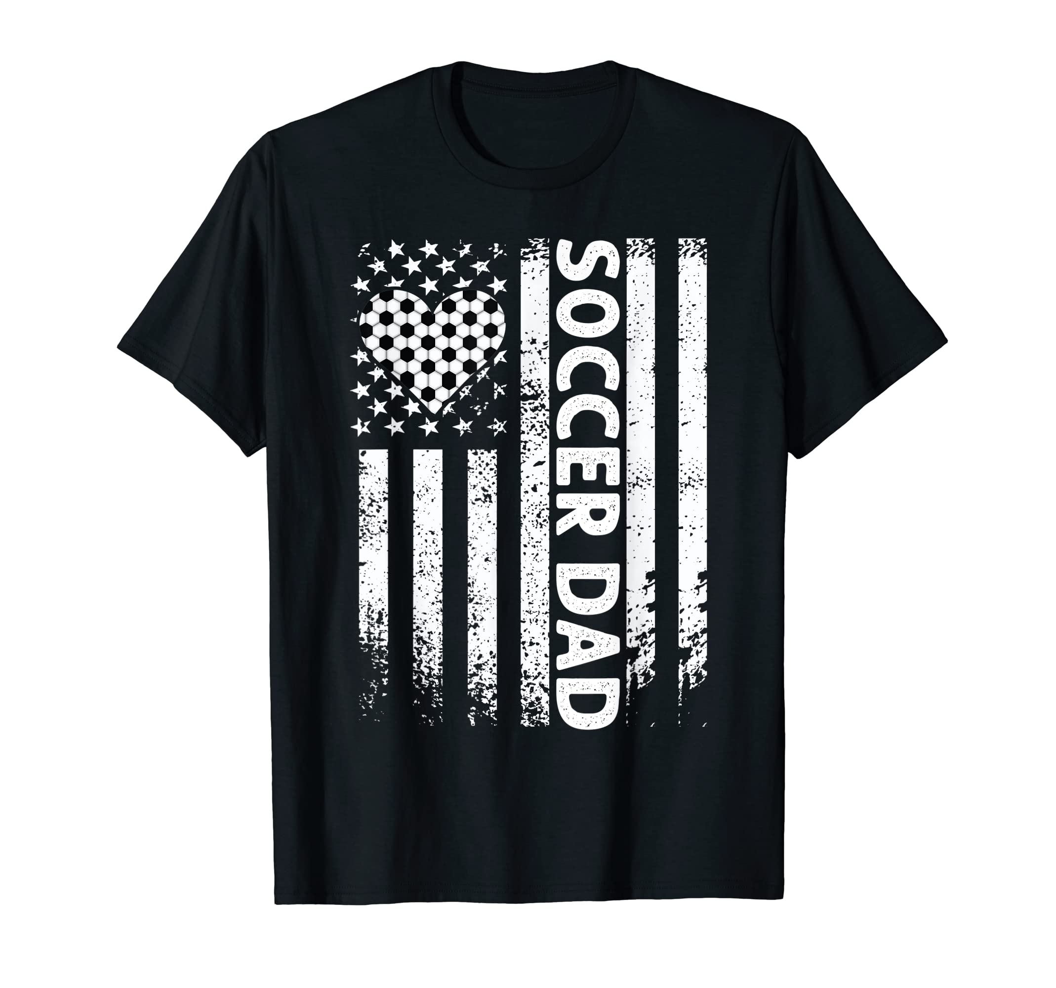 Mens Soccer Dad Father T-Shirt - Casual Everyday Wear Unisex