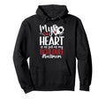Ball Mom Proud Volleyball Soccer Mom Hoodie - Minimalist Print Men Women