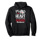 Ball Mom Proud Volleyball Soccer Mom Hoodie - Minimalist Print Men Women