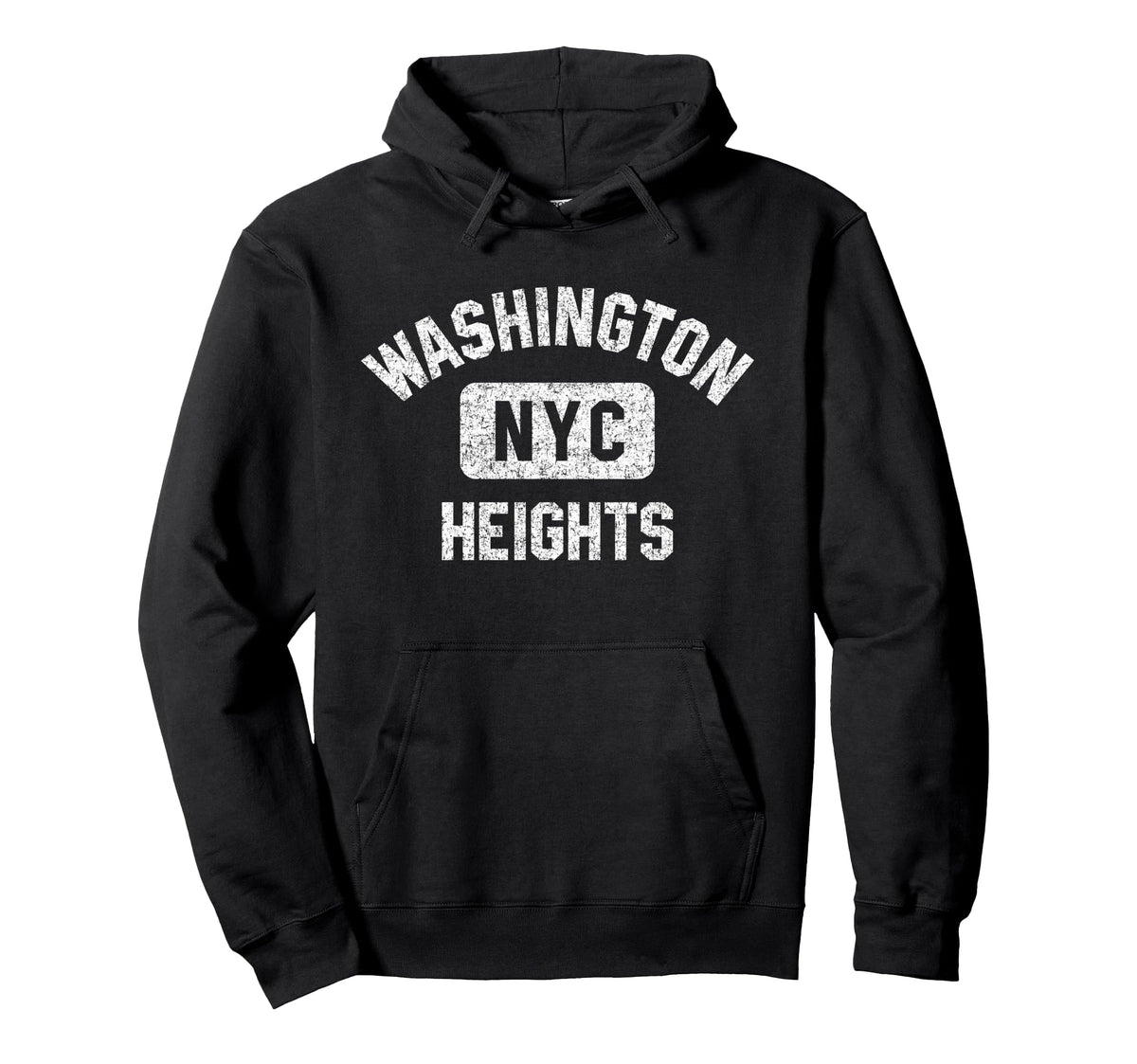 Washington Heights Nyc Gym Hoodie - Aesthetic Graphic for Adults