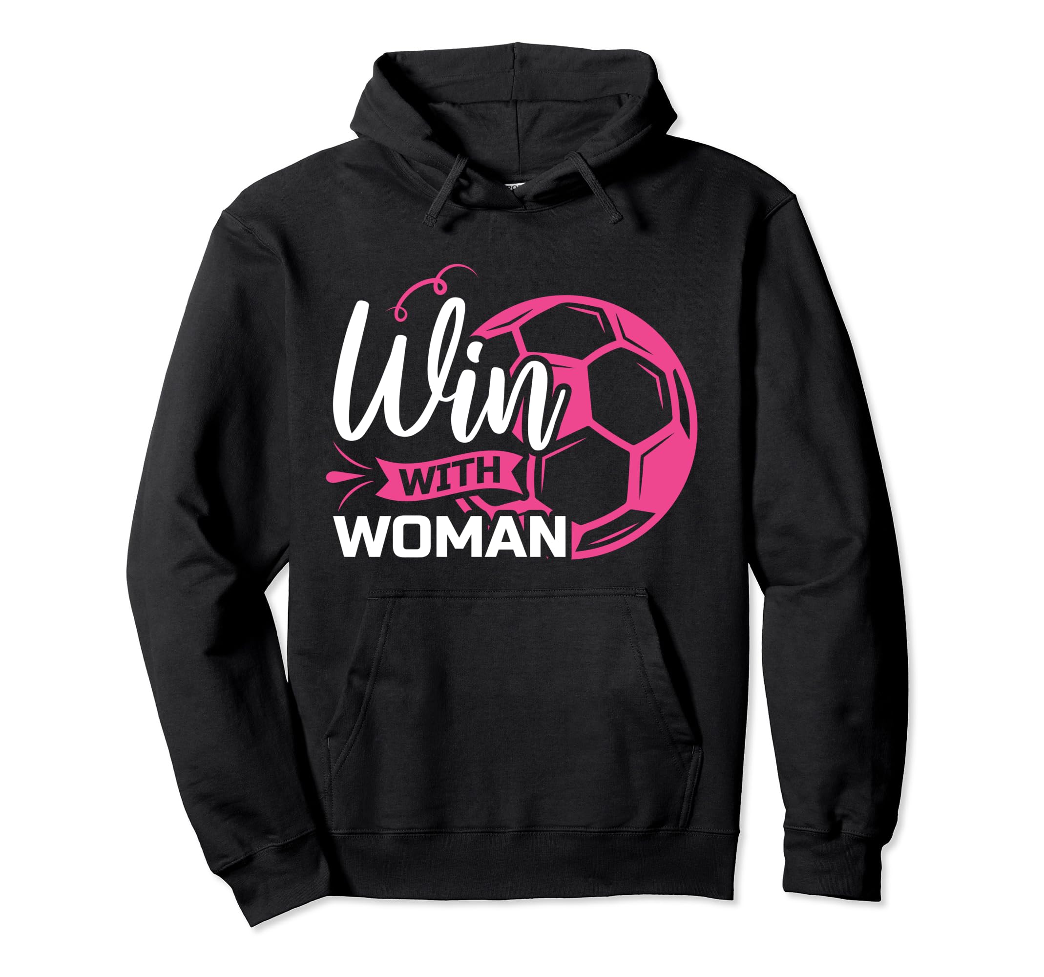 Soccer Team Outfit Players Fans Womens Hoodie - Fun Novelty Design Unisex