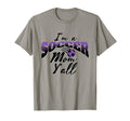 Mom Soccer Lover Soccer Mom Gift Purple T-Shirt - Trendy Graphic Men Women
