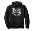 Sorftball Soccser Mom Softball Hoodie - Fun Novelty Design Unisex