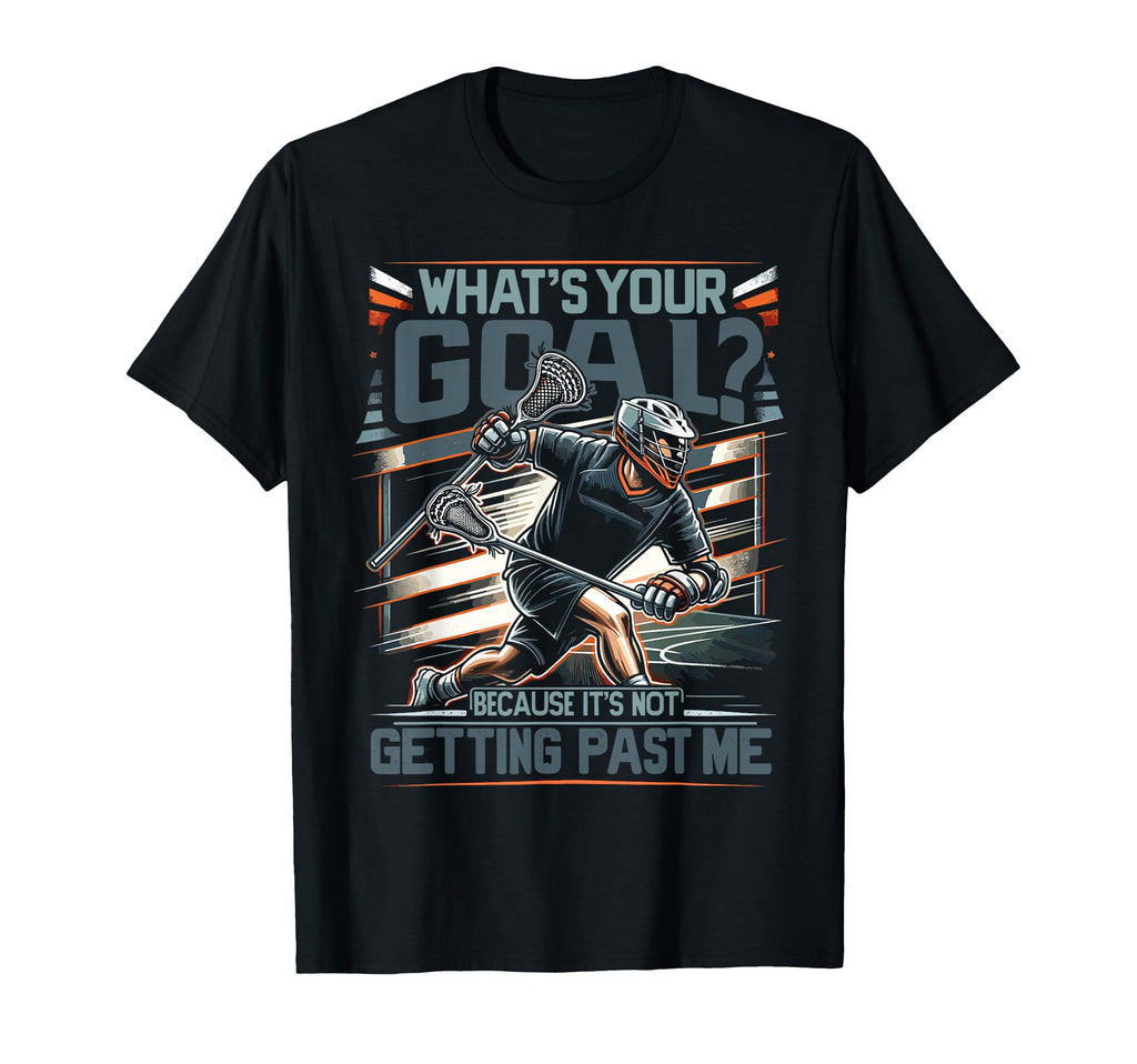 Funny Lax Goalkeeper Lacrosse Goalie T-Shirt - Aesthetic Graphic Men Women