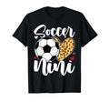 Soccer Nini Leopard Love Soccer T-Shirt - Minimalist Print Unisex