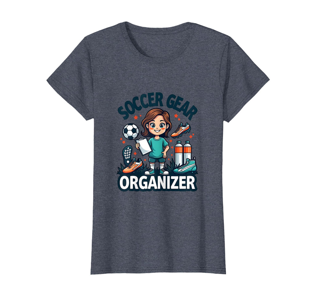 Soccer Mom Soccer Gear Organizer T-Shirt - Fun Novelty Design for Adults