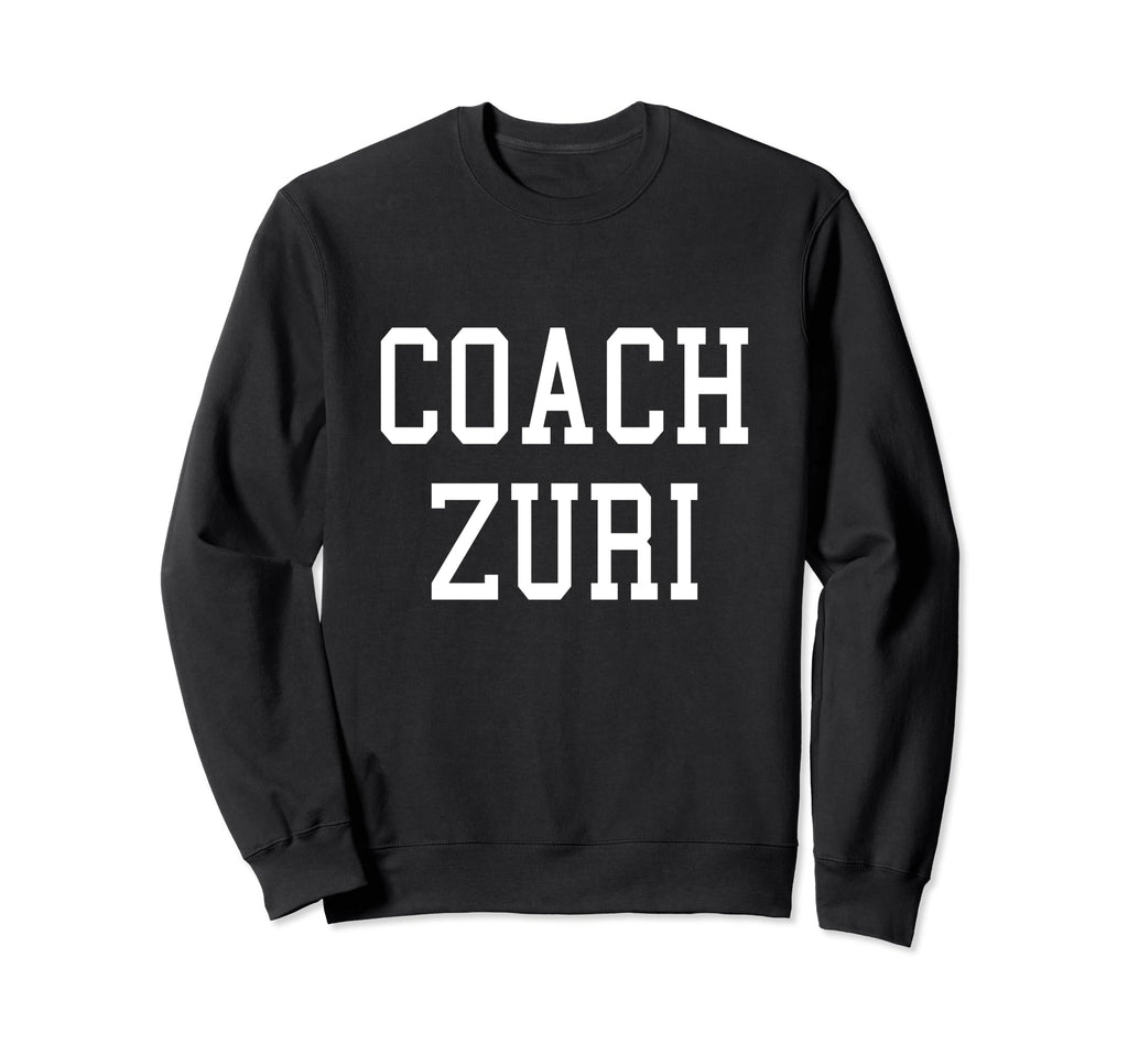 Coach Zuri Custom Football Soccer Sweatshirt - Aesthetic Graphic Unisex
