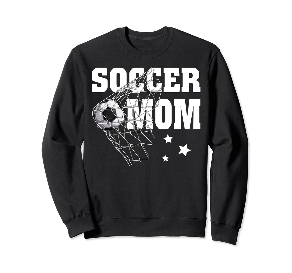 Funny Soccer Mom Mommy Soccer Sport Sweatshirt - Trendy Graphic Unisex