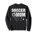 Funny Soccer Mom Mommy Soccer Sport Sweatshirt - Trendy Graphic Unisex