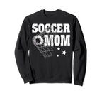 Funny Soccer Mom Mommy Soccer Sport Sweatshirt - Trendy Graphic Unisex