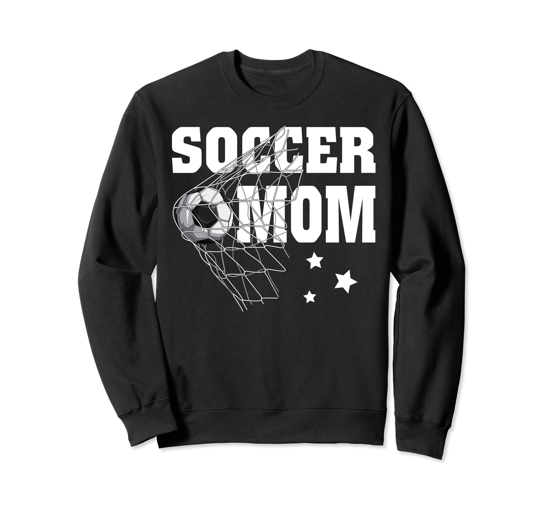 Funny Soccer Mom Mommy Soccer Sport Sweatshirt - Trendy Graphic Unisex