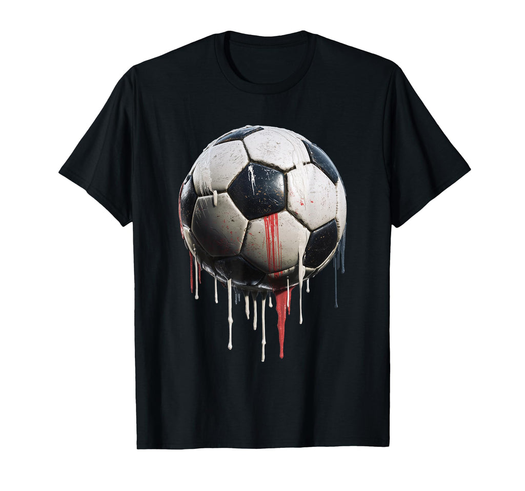 Soccer Ball Football Player And Fan T-Shirt - Aesthetic Graphic for Adults