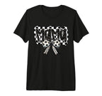Mama Coquette Bow Game Day Soccer T-Shirt - Aesthetic Graphic for Adults