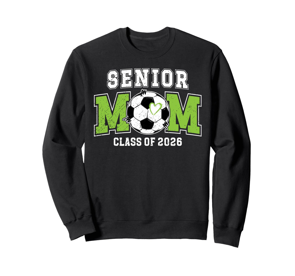 Soccer Senior Mom Class 2026 Sweatshirt - Novelty Apparel for Adults