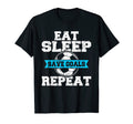 Eat Sleep Save Goals Repeat Soccer T-Shirt - Aesthetic Graphic for Adults