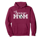 Soccer Mom Soccer Mama Checkered Hoodie - Trendy Graphic for Adults