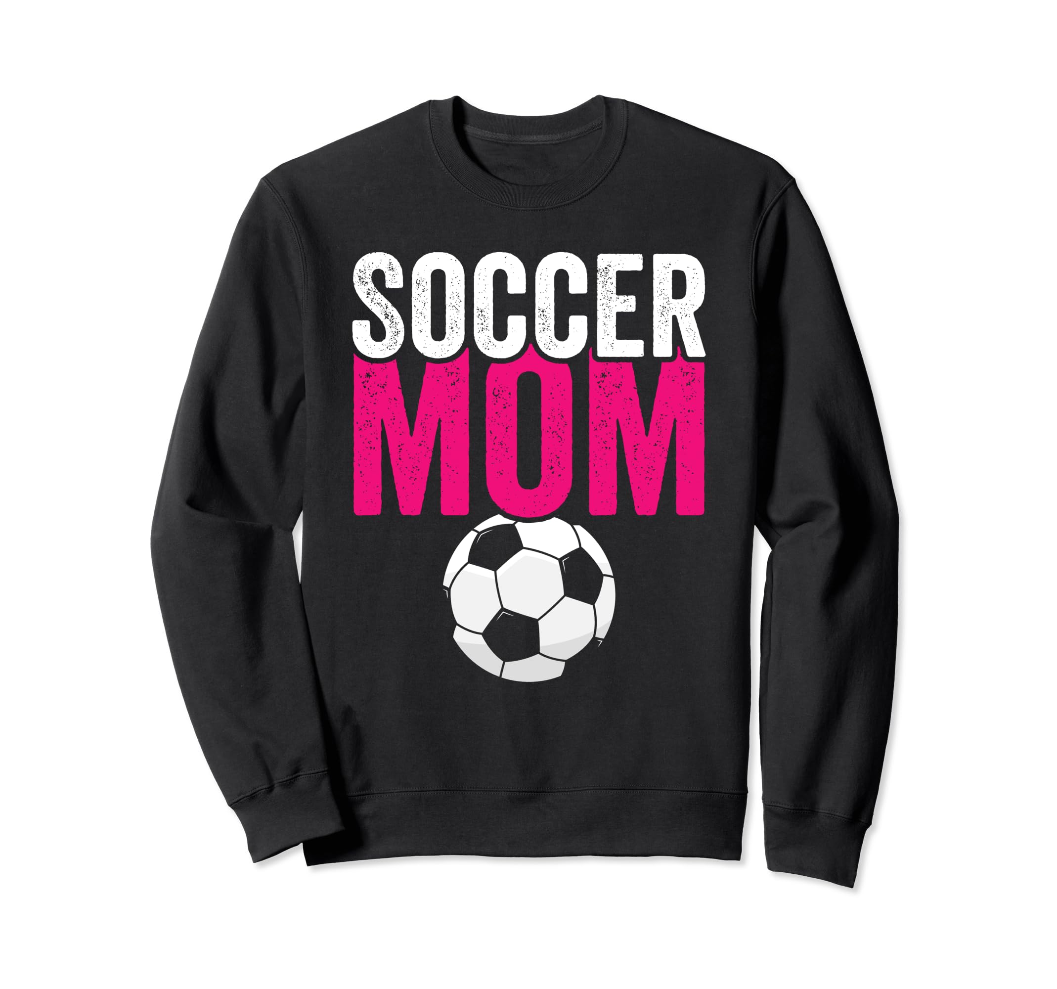 Soccer Mom Soccer Football Mom Sweatshirt - Aesthetic Graphic for Adults