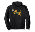 Funny Golden Retriever Soccer Hoodie - Casual Everyday Wear for Adults