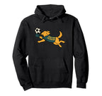 Funny Golden Retriever Soccer Hoodie - Casual Everyday Wear for Adults