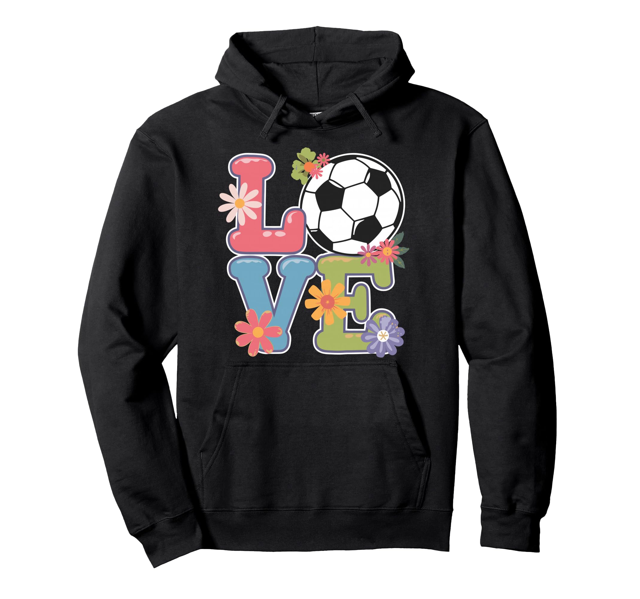 Soccer Art Teen Goalie Soccer Hoodie - Casual Everyday Wear for Adults