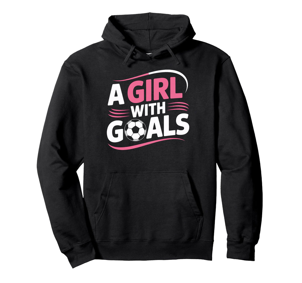 Soccer Player Goals Confidence Motivator Hoodie - Aesthetic Graphic Unisex