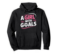 Soccer Player Goals Confidence Motivator Hoodie - Aesthetic Graphic Unisex