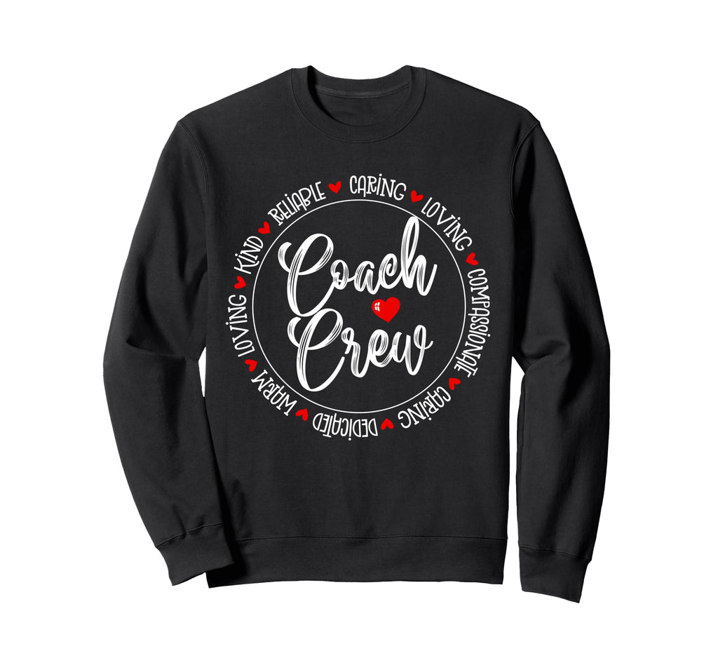 Coach Crew Instructional Coach Sweatshirt - Unique Graphic for Adults