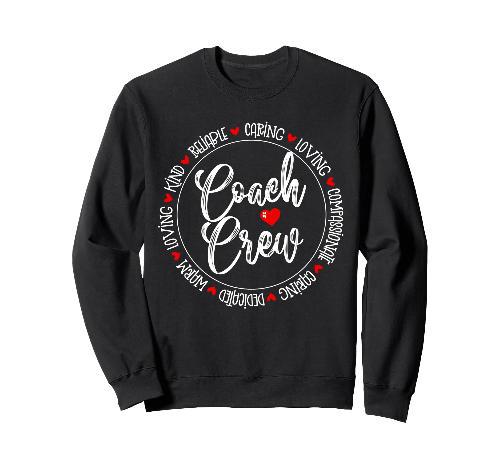 Coach Crew Instructional Coach Sweatshirt - Unique Graphic for Adults