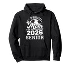 Proud Mom 2026 Senior Soccer Hoodie - Casual Everyday Wear for Adults