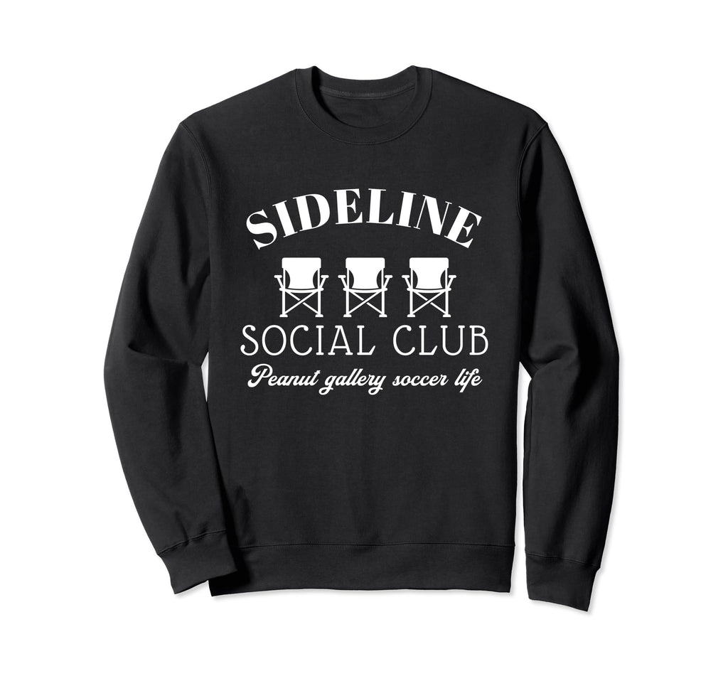 Sideline Social Club Peanut Gallery Sweatshirt - Unique Graphic for Adults