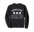 Sideline Social Club Peanut Gallery Sweatshirt - Unique Graphic for Adults