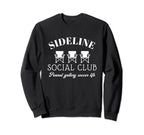 Sideline Social Club Peanut Gallery Sweatshirt - Unique Graphic for Adults